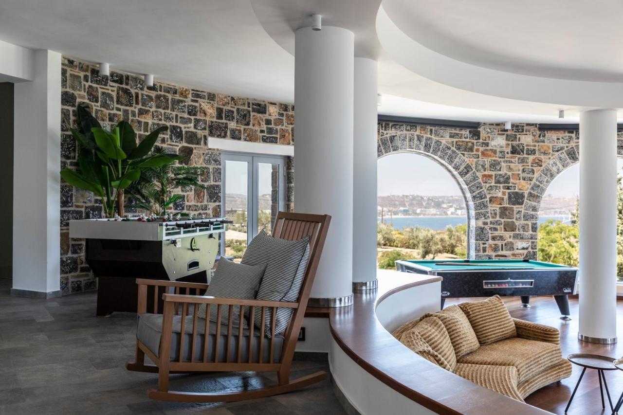 Pristine Seaview Villa , With 5-Star Resort Access Faliraki Exterior foto