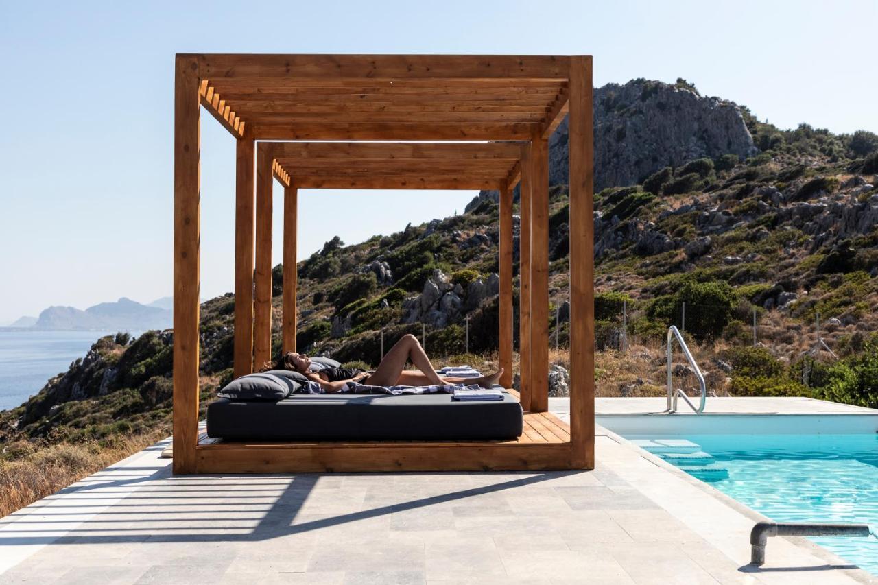 Pristine Seaview Villa , With 5-Star Resort Access Faliraki Exterior foto