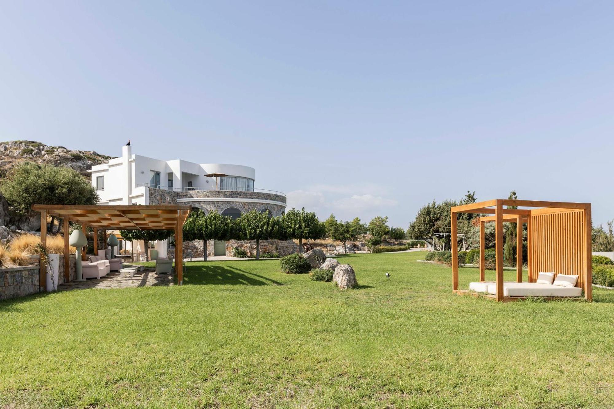 Pristine Seaview Villa , With 5-Star Resort Access Faliraki Exterior foto