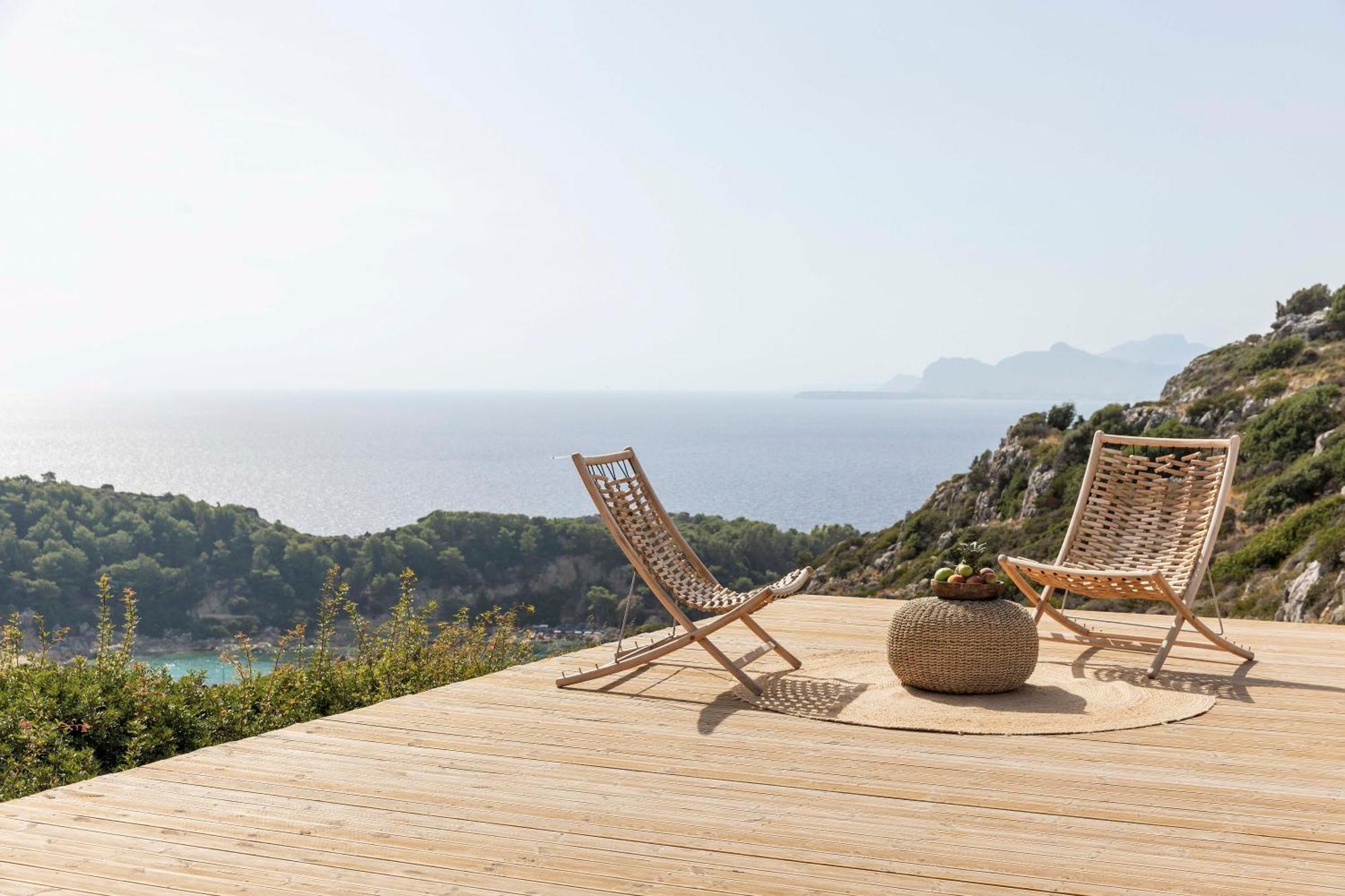 Pristine Seaview Villa , With 5-Star Resort Access Faliraki Exterior foto